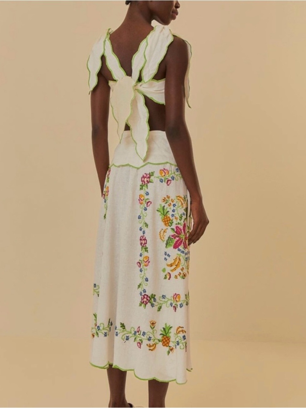 Farm Rio Tropical Romance Dress - Picture 4 of 5